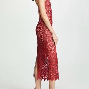 Self-portrait Arabella red dress NWT, size US 4